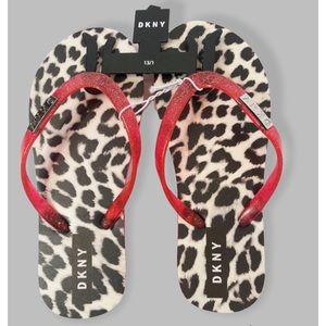 ❗️FINAL❗️ 🆕 DKNY Cheetah Flip Flops